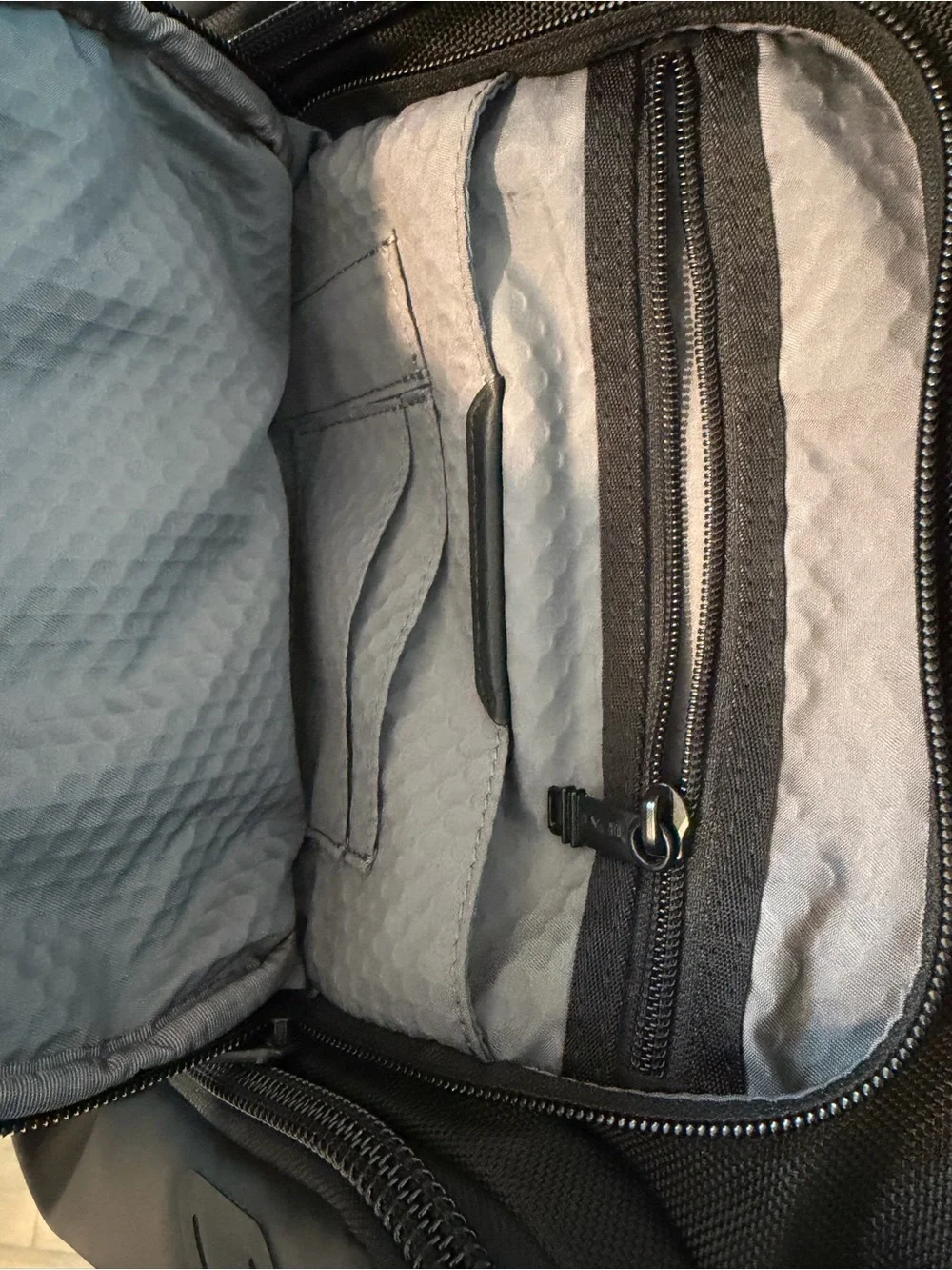 This black TUMI Alpha Bravo Navigation Backpack